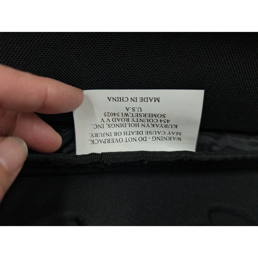 Kuryakyn Pet Palace Carrier Black Motorcycle Travel Comfort Liner 4199 W/ Straps